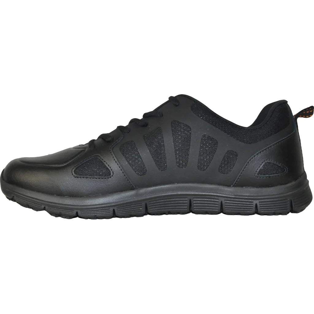 Slip-Resistant Lace-Up Work Shoes – ASTM Rated & All-Day Comfort