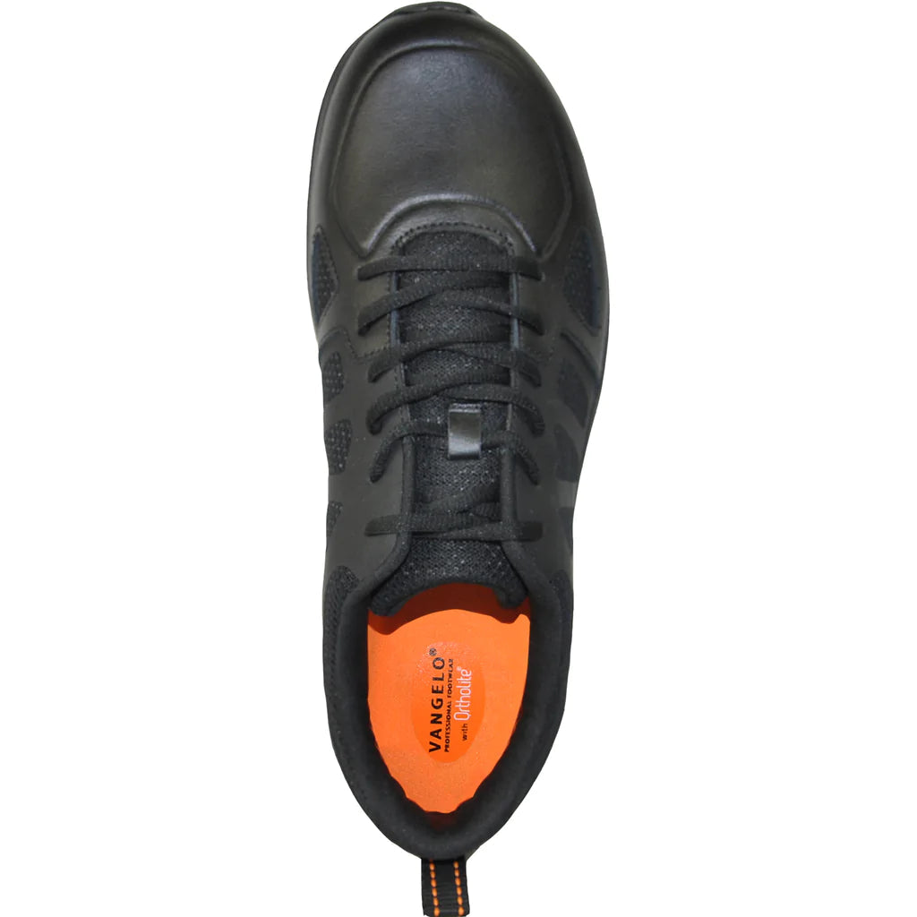 Slip-Resistant Lace-Up Work Shoes – ASTM Rated & All-Day Comfort